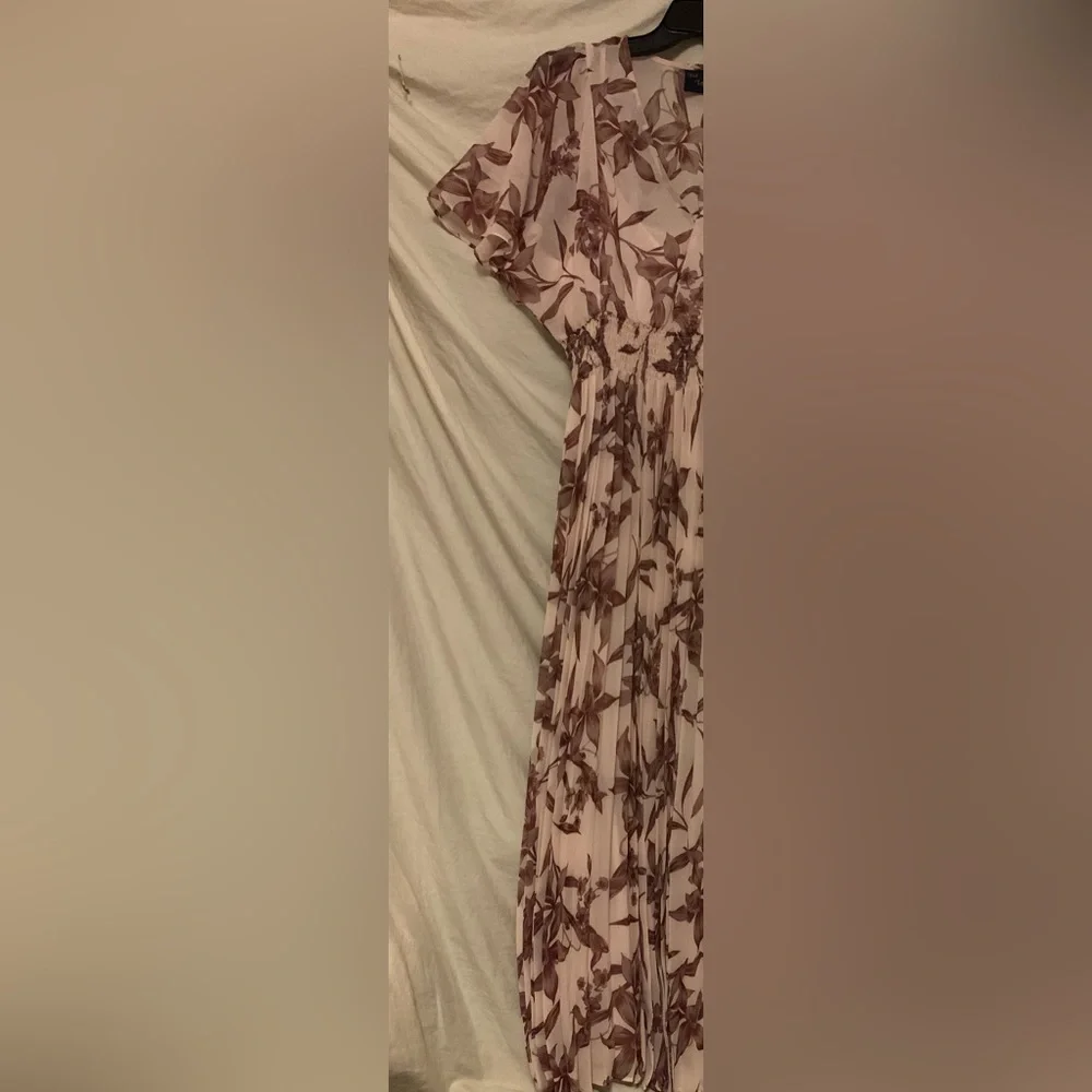 ✨⚡️💥New Taylor Dress Size 4 - (M) Floral Blush/Rose Pink - Picture 4 of 11